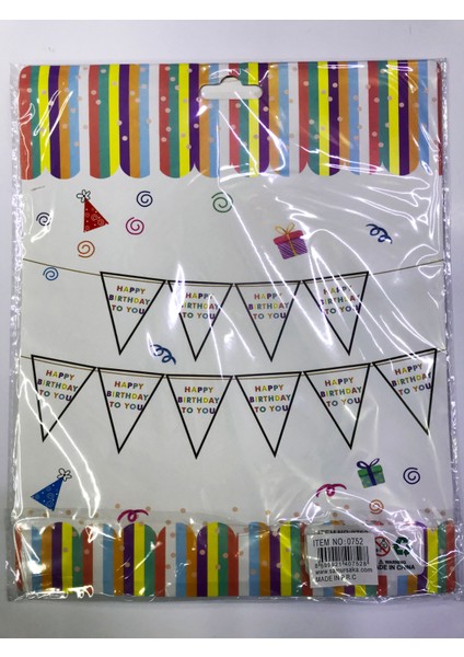 Happy Birthday To You Flama Bayrak Süs indirimleri