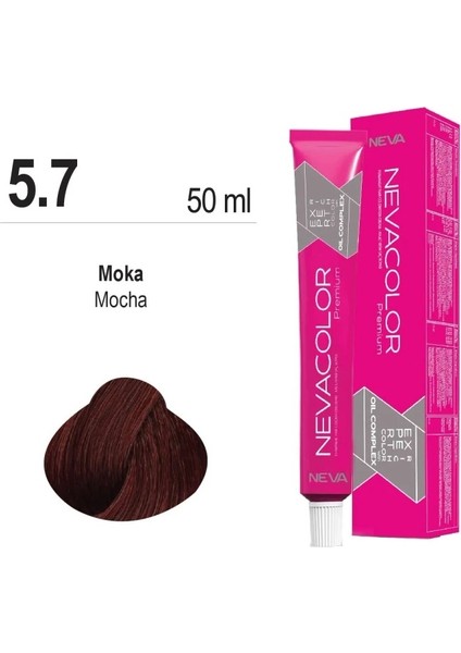 color Saç Boyası 5.7 Mokka