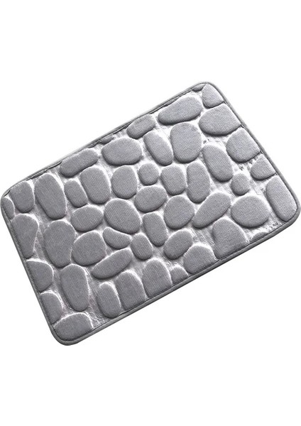 Memory Kaydırmaz Banyo Paspası Gri