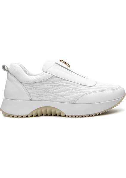 Nero Niu Hakiki Deri Kadın Beyaz Casual Spor Sneaker Ayakkabı modelleri