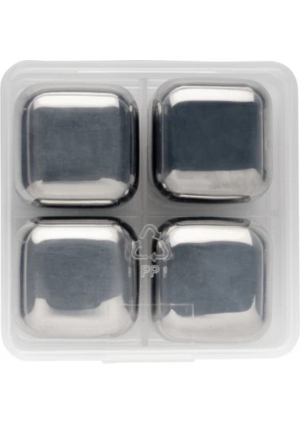 4'lü Çelik Metal Kaplama Buz Taşı