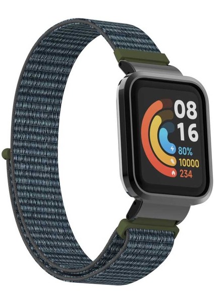 Xiaomi Redmi Watch (Mi Watch Lite) Uyumlu Krd-61 Hasır Kordon Ata - No6