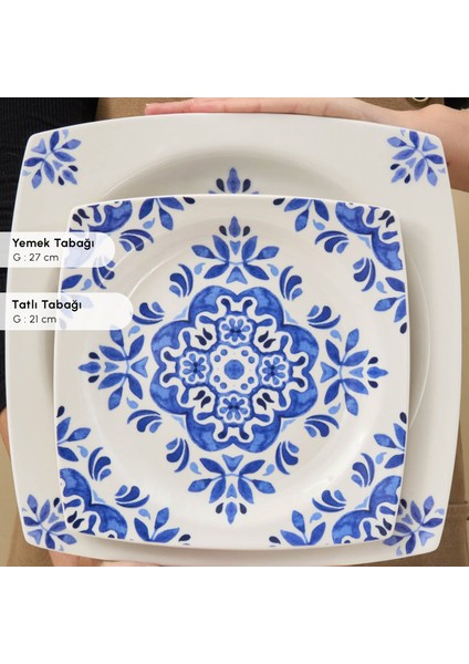 Fine Cream Miranda 24 Parça 6 Kişilik Yemek Takımı indirimleri