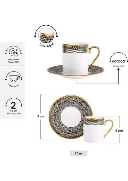 Umut 2 Kişilik Kahve Fincanı 90 ml fiyatları