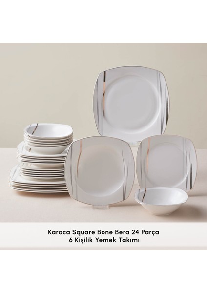 Bera 24 Parça 6 Kişilik Yemek Takımı modelleri