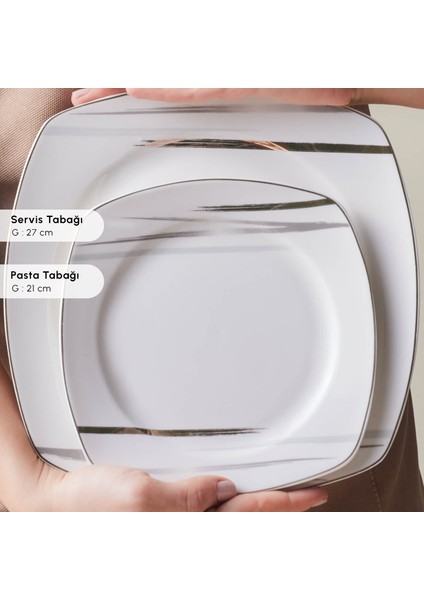 Bera 24 Parça 6 Kişilik Yemek Takımı indirimleri