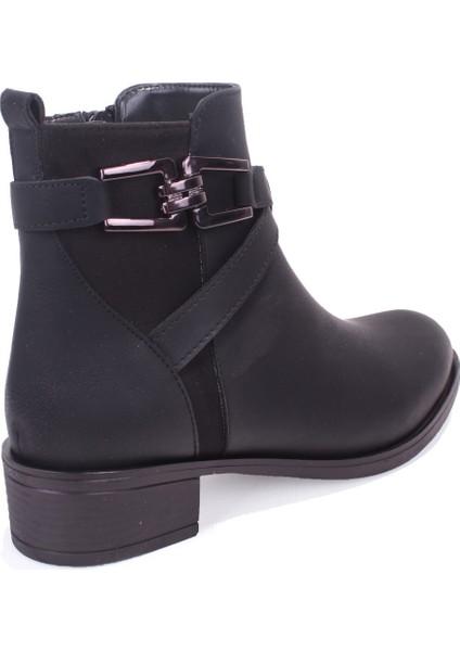 DZA07-6822163 Siyah Günlük Düz Topuk Kadın Bot fırsatları