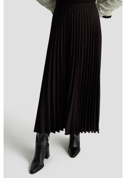 Gold Düğme Detaylı Piliseli Etekli Tüvit Ikili Takım Ekru 25KT630 indirimleri