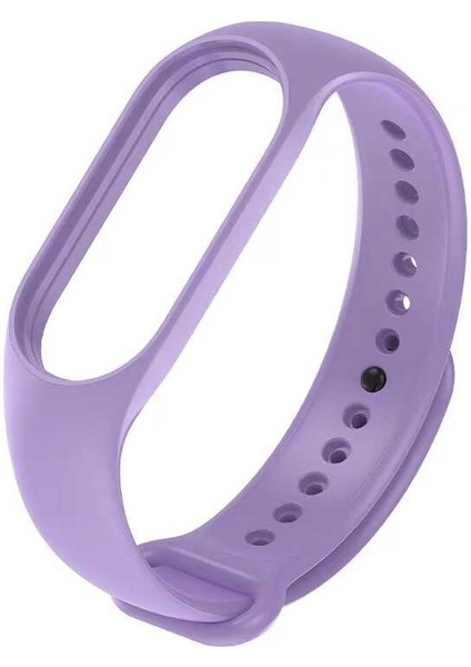 Xiaomi Mi Band 7 Uyumlu Klasik Kordon Ata - Lila