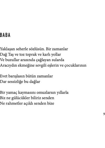 Korku ve Yakarış - Cahit Zarifoğlu