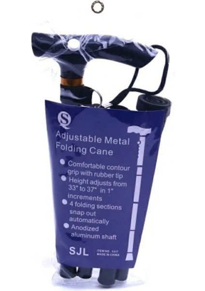 Baston Katlanabilir Denge Bastonu Ayarlanabilir Yürüyüş Bastonu Pratik fırsatları