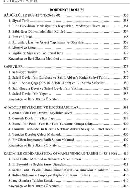 İslâm’ın Tarihi - Ed. Harun Yılmaz