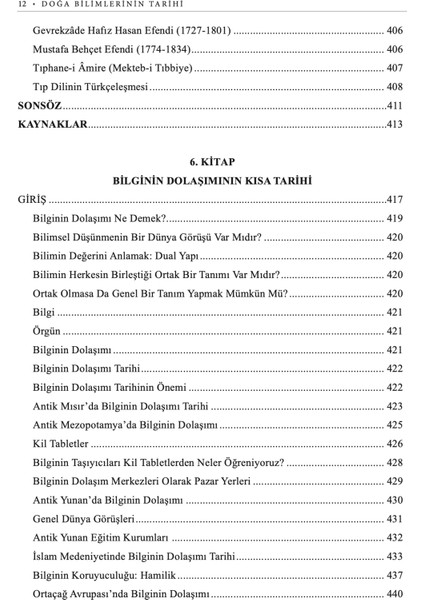 Doğa Bilimlerinin Tarihi - Ed. Şule Taşkıran