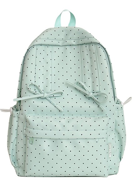 Yeni Yüksek Değerli Büyük Kapasiteli Ortaokul ve Lise Öğrencileri Kız Çanta Hafif Okul Çantası Moda Eğlence Omuz Sırt Bilgisayar Çantası (Yurt Dışından)