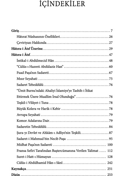 Hâtıra-i Âtıf - İbnülemin Mahmud Kemal İnal modelleri