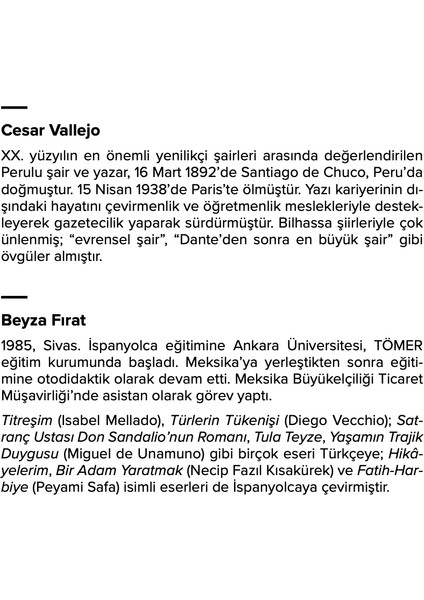 Vahşi Fabl - Cesar Vallejo fiyatları