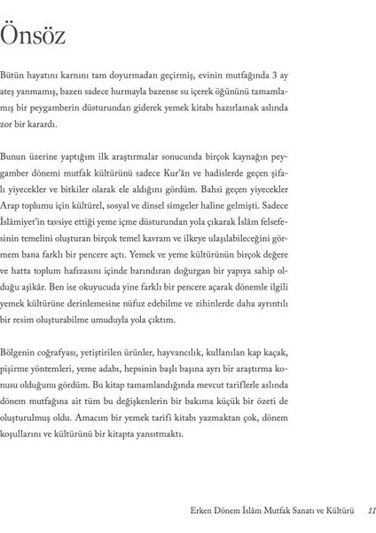 Erken Dönem İslam Mutfak Sanatı ve Kültürü (Ciltli) - Muhammed Ömür Akkor