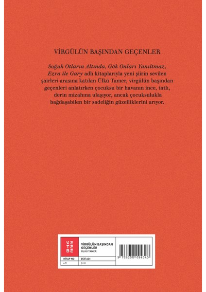 Virgülün Başından Geçenler - Ülkü Tamer fiyatları