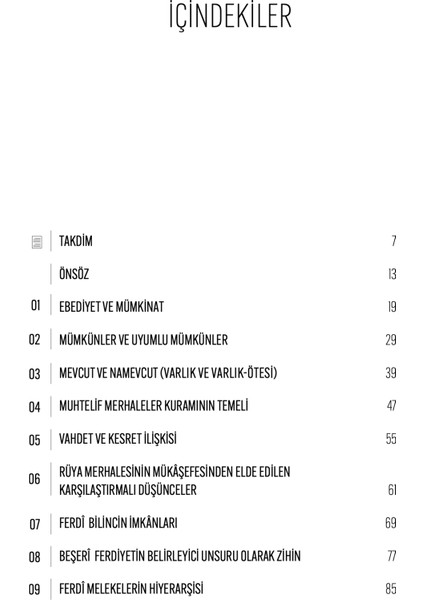 Varlığın Muhtelif Merhaleleri - Rene Guenon modelleri