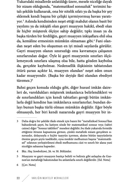 Varlığın Muhtelif Merhaleleri - Rene Guenon