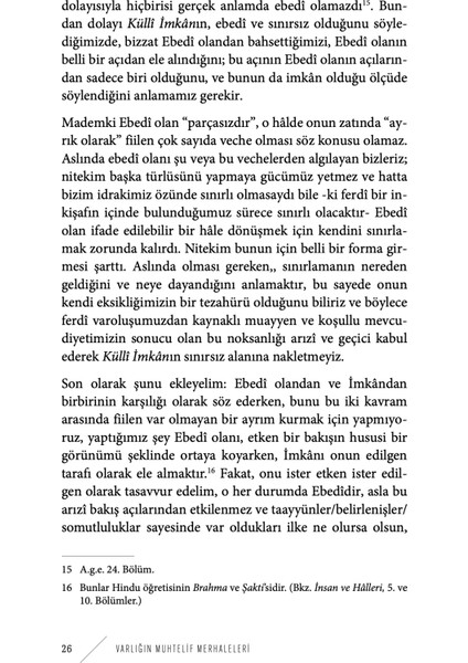 Varlığın Muhtelif Merhaleleri - Rene Guenon