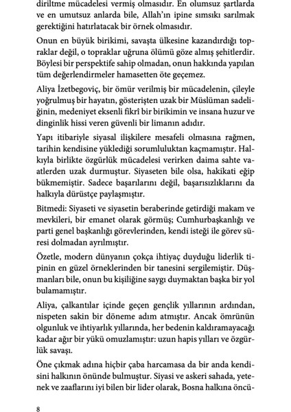 Soğuk ve Acı Barış Günleri - Aliya İzetbegoviç