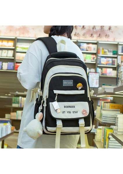 -Hb Ortaokul ve Lise Öğrencileri Için Büyük Kapasiteli, Çok Katmanlı Okul Çantaları (Yurt Dışından)