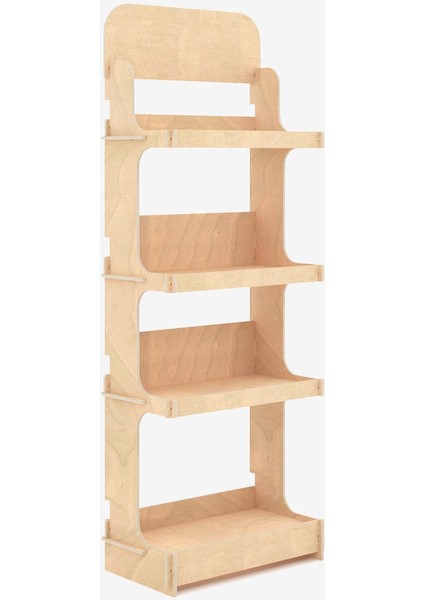 Gıda Kozmetik Ahşap Ürün Standı Rafı modelleri