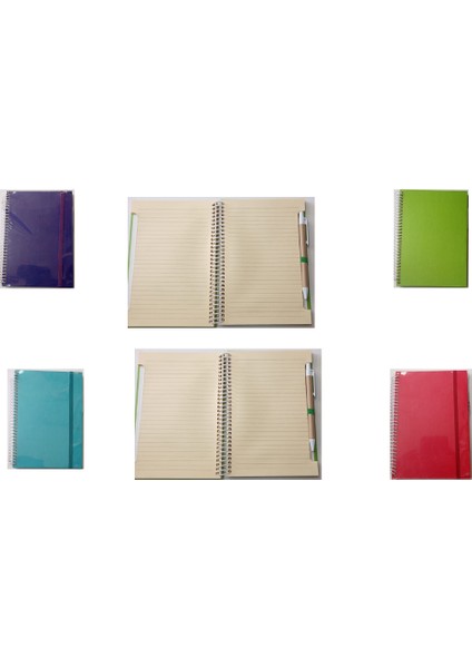 Sert Kapak Ajanda Not Defteri Çizgisiz 17*24 fiyatları