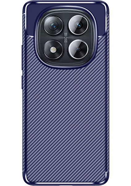 Redmi Note 14 Pro Plus Kılıf Ata Negro Silikon Kapak - Lacivert