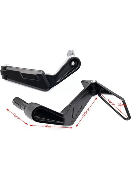 Manet Koruma Motosiklet Ayna Katlanabilir Gidon Dikiz Aynası Ayarlı fırsatları