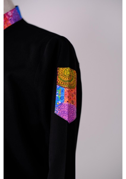 Aşçı Ceketi Ithal Kumaş Desenli Unisex Çıtçıtlı Uzun Kollu Chef Aşçı Mutfak Ceketi modelleri