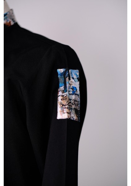 Aşçı Ceketi Ithal Kumaş Desenli Unisex Çıtçıtlı Uzun Kollu Chef Aşçı Mutfak Ceketi modelleri