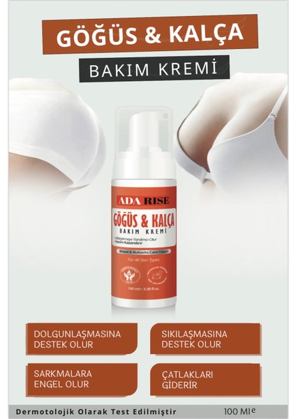 Dolgunlaştırıcı Sıkılastırıcı Kalca ve Göğüs Büyütücü Kremi 100 ml