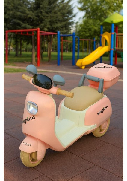 Wespina 3tekerli Akülü Motor Müzik Çalarlı Uzaktan KUMANDALI50KILO Kapasiteli indirimleri