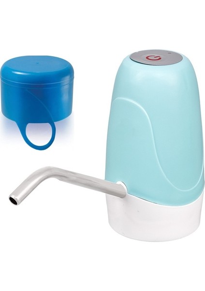 Şarjlı Damacana Su Pompası Çift Batarya Özel (Kapak Hediyeli)