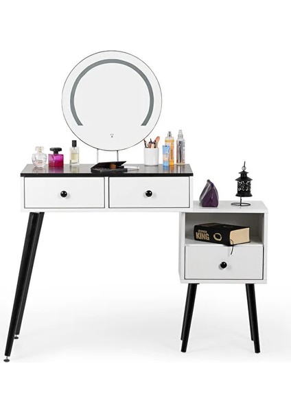 Vera Granit | Makyaj Masası Aynalı | Makyaj Organizeri | Makyaj Masası Işıklı | LED Ayna modelleri