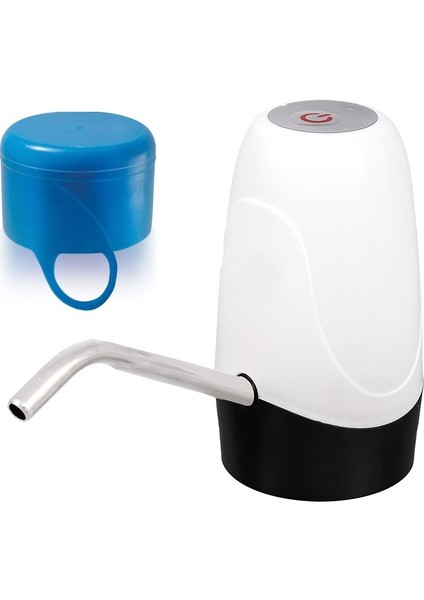 Şarjlı Damacana Su Pompası Çift Batarya Özel (Kapak Hediyeli)