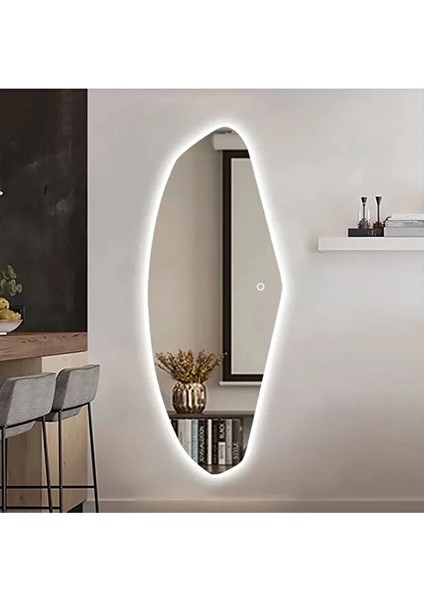 Dokunmatik Ledli Boy Aynası Flora Saturn Dekoratif Boy Aynası GF-001 modelleri