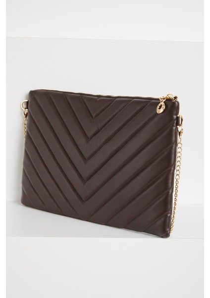 Baklava Desenli Cüzdan Çanta-Kahverengi ARM143 fiyatları