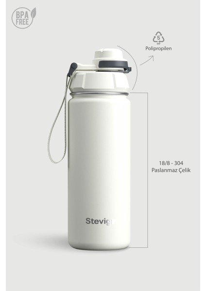 1 Hand Leak-Proof Sızdırmaz Çelik Termos 500 Ml Star Whıte St-220 indirimleri