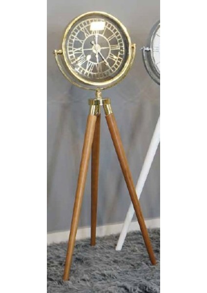 Mim Ceviz Tripod Ayaklı Saat