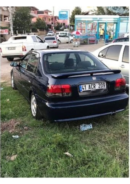 Honda Cıvıc Ies Oem 3 Bacak Spoiler Astarlı
