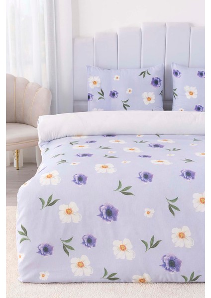 Kır Çiçekleri Çift Kişilik Nevresim Takımı Pamuklu