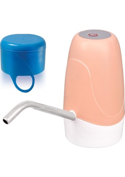 Şarjlı Damacana Su Pompası Çift Batarya Özel (Kapak Hediyeli)