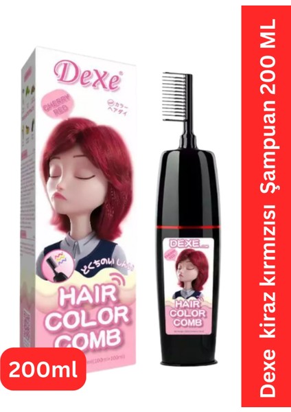 Şampuan Saç Boyası Kiraz Kırmızısı 200ML