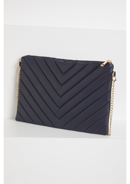 Baklava Desenli Cüzdan Çanta-Lacivert ARM143 fiyatları