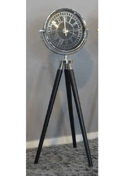 Mim Siyah Tripod Ayaklı Saat