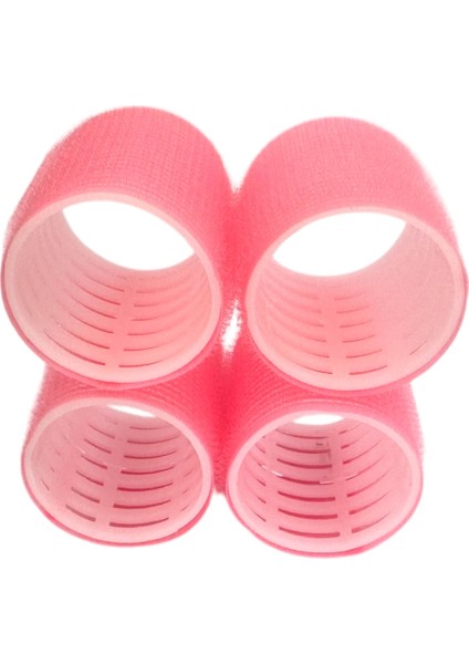 4lü Büyük Boy Plastik Bigudi Pembe CB23 - Cırtlı Yapışkanlı Saç Bigudisi fırsatları