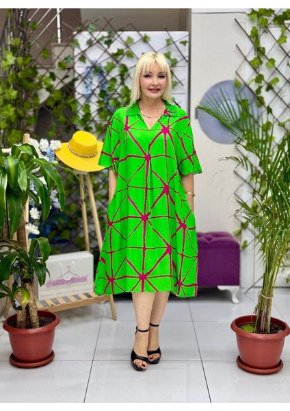 RM18112 Viskon Roma Elbise